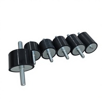 Amortisseur anti-vibration en caoutchouc et métal de type VV de la marque Premium Naila, avec filetage externe aux deux extrémités, pour machine industrielle