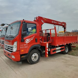 รถเครนไฮดรอลิกติดตั้งบนรถบรรทุก Sinotruk 4X2 ลดราคาพิเศษ สำหรับงานยกอุปกรณ์ในไซต์ก่อสร้าง - Product Image 6