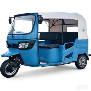 Tricycle Tuk Tuk Électrique Personnalisé OEM pour l'Éthiopie, 5 Places, Batterie 72V, Autonomie 90km+, Moto Électrique en Afrique - Product Image 1