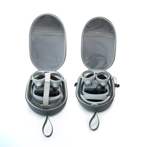 TY-3817 Portable fermeture éclair lunettes stockage <span class=keywords><strong>EVA</strong></span> sac casque poignée voyage étui de transport Compatible pour Meta Oculus 3 Quest3 <span class=keywords><strong>VR</strong></span> - Product Image 2