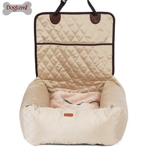 OEM 2 in 1 Hund Haustier Autos itz bezug für kleine mittlere Hunde Rücksitz Bett Memory Foam Haustier Sitz bezug - Product Image 5
