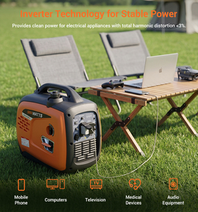 4000W Portable Inverter Gasoline <b>Generator</b> <b>Silent</b> 5kw 4kw 5kva for Home Camping - Product Image 3