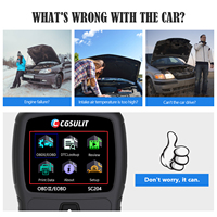 Escáner OBD Universal SC204 2023, Lector de Códigos para Autos y Camiones con Obd1 y Obd2 para Todos los Motores Diésel, Herramientas de Diagnóstico para Autos Asiáticos