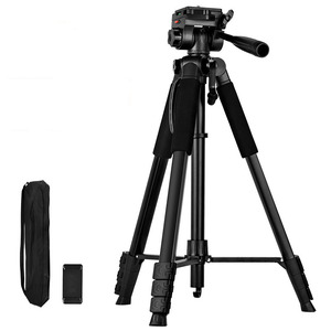 Linh Hoạt Hợp Kim Nhôm Mini Tripod Đứng Máy Ảnh Vlogging Chuyên Nghiệp Tripod Với Điện Thoại Clip Và Điều Khiển Từ Xa - Product Image 6