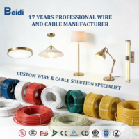 Fil électrique en cuivre durable BEIDI UL2464 avec isolation en PVC pour le câblage des bâtiments et des maisons