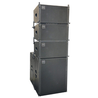 Système de sonorisation professionnel ODM avec caisson de basses actif en néodyme, amplificateur DSP 500W, enceinte Line Array amplifiée de 10 pouces pour scène extérieure et levage