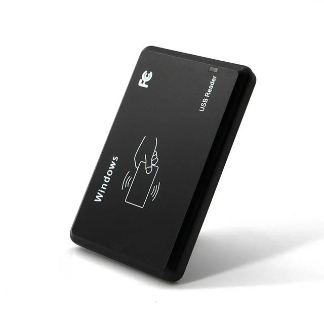 IC Card Reader ISO14443A Rfid Usb Reader Plastic Access Control Card Reader
