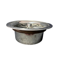 Acier inoxydable de haute qualité 304, 201 HVAC conduit d'évent de climatisation plafond rond diffuseur de tourbillon d'air