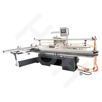 Machine à scie de Table coulissante CNC pour le bois, avec contrôle d'écran tactile, v