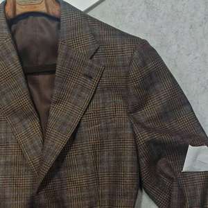 Blazer Personalizado Estilo Príncipe <span class=keywords><strong>de</strong></span> Gales Marrón para Hombre, Fabricante CDM <span class=keywords><strong>de</strong></span> EE. UU. con 21 Años <span class=keywords><strong>de</strong></span> Experiencia, MOQ Bajo, Corte Entallado, Chaqueta Deportiva para Bodas y Fiestas, Venta al Por Mayor - Product Image 2