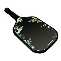 Pala de Pickleball de Fibra de Carbono T700, 14 mm, Espuma EPX, Alargada, Aprobada por la USAPA