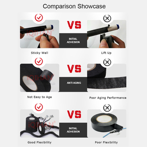 Cinta Adhesiva de Alta Resistencia, Impermeable, Fuerte Adhesión, Sensible a la Presión, para Empaque, Retardante de Llama, de Tela de Franela, PET - Product Image 3