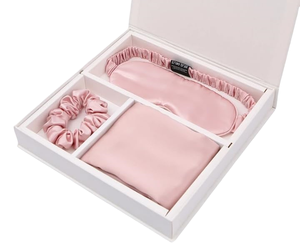 Juego de Fundas de Almohada de Seda de Morera 100% Natural y Orgánica de 22 mm, Funda de Almohada de Seda de Lujo, Juego de Regalo - Product Image 2