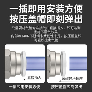 ข้อต่อลมแบบเร็ว DDE Dade Pneumatics รุ่น PC8 02 เกลียวตัวผู้ภายนอก สำหรับสายลม ขนาด 10 01 6 03 - Product Image 4