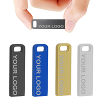 Approvisionnement d'usine nouvel article MINI lecteur flash USB en métal 2.0 512MB 1GB 2GB 4GB 8gb 16gb 32gb lecteur flash de mode clé USB de bonne qualité