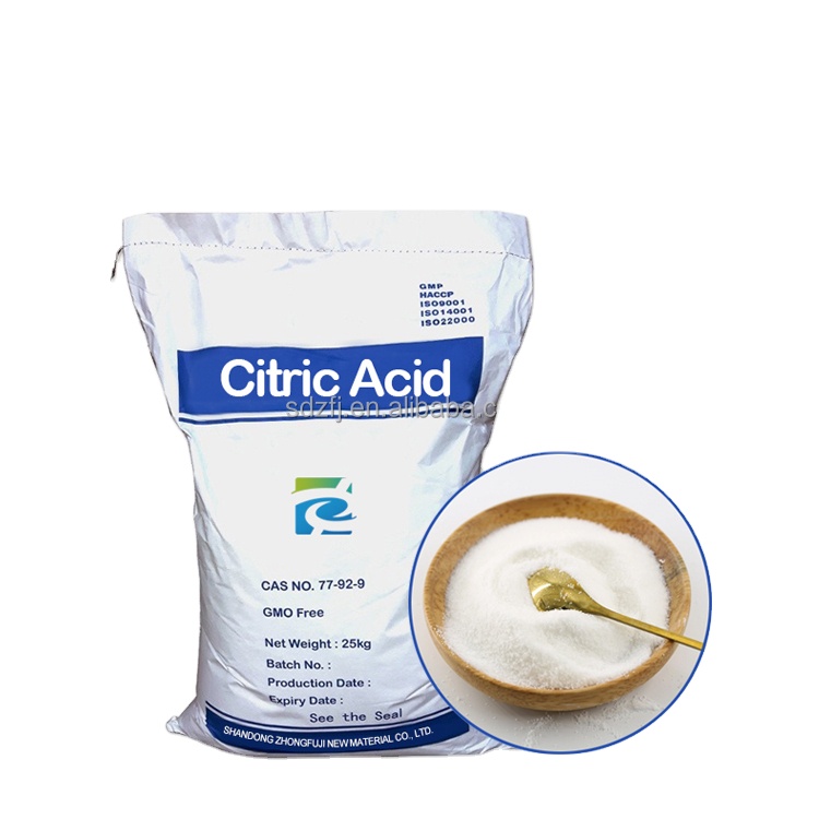 Поставка сыпучих моногидрат лимонной кислоты безводный Ttca Ensign Rabc Union Cofco