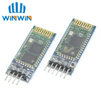 Módulo de paso en serie AITEWIN ROBOT HC-05 HC-06 JY-MCU con antiinversión integrada, maestro-esclavo de 6 pines