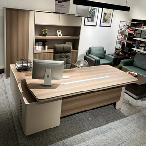 Guangdong Foshan Venta al por mayor de lujo Moderno minimalista CEO Gerente ejecutivo Escritorio de oficina - Product Image 5
