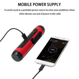 Boruit <span class=keywords><strong>portable</strong></span> Manivelle 1800mAh lithium à piles <span class=keywords><strong>radio</strong></span> dynamo d'urgence lampe de poche led - Product Image 4