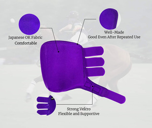 סגול רב תכליתי סוס סד מגפי סוסים עם הלם קליטת זיכרון קצף הגנה מעולה ונוח Fit - Product Image 2