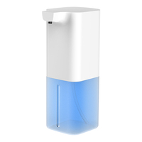 Dispenser Sabun Otomatis 400ml, Dispenser Sensor Sabun Busa ABS dengan Fitur Disinfektan untuk Penggunaan Hotel, Rumah Sakit & Sekolah