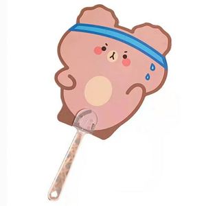 Precio de Promoción, Impresión Digital Personalizada de Fotos, Mini Abanicos de Mano de Plástico para Regalo - Product Image 1