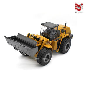 <span class=keywords><strong>HUINA</strong></span> <span class=keywords><strong>1583</strong></span> 1:14 22 canaux RC alliage Bulldozer modèle télécommande chargeuse sur pneus camion Construction camion voiture avec lumière et son - Product Image 3