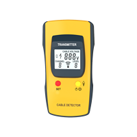 Détecteur de câbles numérique portable VA6830 avec écran LCD, protection IP65, CE - Détection de défauts de court-circuit en conduite/sol