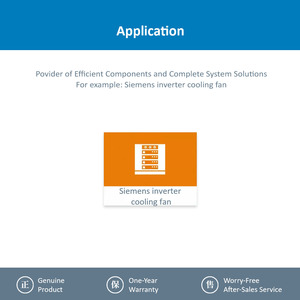 Ventilateur centrifuge à pales courbées vers l'arrière ebm-papst K2E220-AB06-09 6SY7000-0AB30 230V AC pour ventilation HVAC - Product Image 6