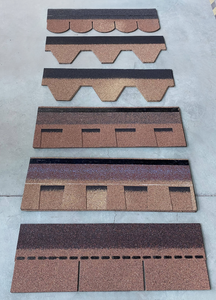 Toiture en bardeaux composites en fibre de verre et asphalte à 3 languettes, moderne, pour la conception architecturale de maisons, destinée aux couvreurs de toitures à bardeaux 3 languettes - Product Image 4