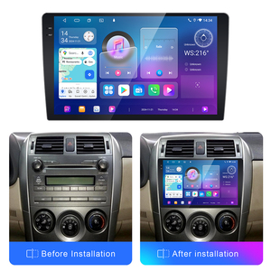 Nhịp điệu 7 9 10.1 inch <span class=keywords><strong>Android</strong></span> Car Stereo Car DVD Player phổ không dây Carplay 12GB + 256GB IPS <span class=keywords><strong>GPS</strong></span> Wifi FM RDS đa phương tiện - Product Image 3