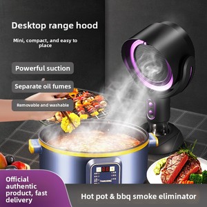 Campana extractora de escritorio portátil, nuevo modelo, ventilador para acampar al aire libre, olla caliente, <span class=keywords><strong>barbacoa</strong></span>, máquina de humo ventilada para <span class=keywords><strong>extractor</strong></span> de humo de aceite - Product Image 5