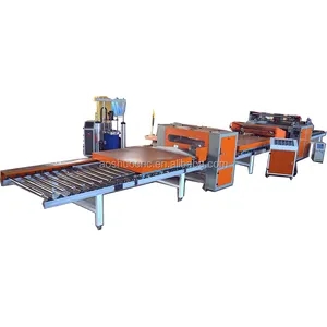 PUR Glue Mdf Plywood Hdf Chipboard Laminating Machine For Paper PVC Film