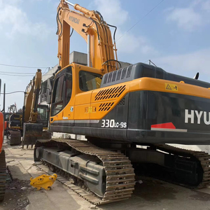 Used Original Korea Hyundai HX220HD Crawler Excavator Yanmar Engine Motor High Efficiency Gear Pump Bearing Good Condition Sale - Product Image 1