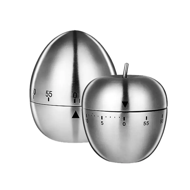 Apple Conical Shaped Stainless Steel Kitchen Egg Timer