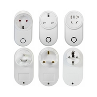 Boîtier en plastique pour PC Smart Home personnalisé Boîtiers d'instruments électroniques CN16 Boîtier de prise UE Smart Wifi 100*50*30mm