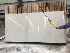 Nhà máy trực tiếp lấp lánh Trắng Nhân Tạo Thạch Anh Hiện Đại bàn bếp với bảo hành trọn đời cho trang trí nội thất - Product Image 3