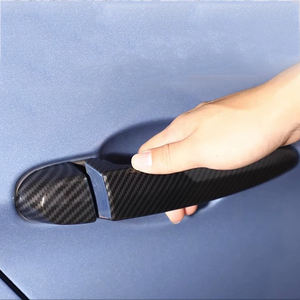 ชุดครอบมือจับประตูสีดำเปียโนสำหรับบีเอ็มดับเบิลยู ซีรีส์ 3 E90 2004-2012 |   อุปกรณ์ตกแต่งภายนอกป้องกันรอยขีดข่วนแบบสากลสำหรับพวงมาลัยซ้าย/ขวา - Product Image 2