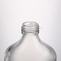 Vente en gros Bouteilles de jus en verre personnalisées avec bouchons à vis Nouveaux récipients de boisson vides pour infusion à froid Café Lait Tequila Champagne