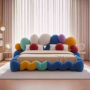 Modernes Gepolstertes Echtleder-Liegebett für Hochwertige Villen - Product Image 2