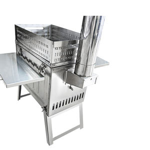 <span class=keywords><strong>เตา</strong></span><span class=keywords><strong>เผา</strong></span>ไม้สแตนเลสแบบตั้งพื้นทันสมัย ทนทาน ใช้ในบ้าน นอกบ้าน สำหรับตั้งแคมป์ ปิ้งย่าง ไร้ควัน เหมาะสำหรับปิกนิก - Product Image 3