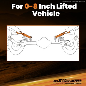 Kits de bras de commande supérieurs arrière réglables complets, or/gris, 2X 0-8 pouces, pour <span class=keywords><strong>Jeep</strong></span> Wrangler <span class=keywords><strong>TJ</strong></span> 1997-2006 - Product Image 6