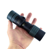Télescope monoculaire à zoom continu haute définition à fort grossissement, portable, pour l'extérieur, avec film vert FMC, permettant de connecter un téléphone portable pour prendre des photos