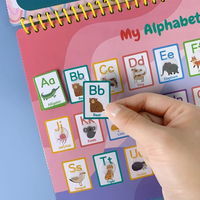 Conception personnalisée Impression Réutilisable Étanche Préscolaire Les Tout-petits Livre Calme Cahier d'activités Livre d'éveil pour enfants