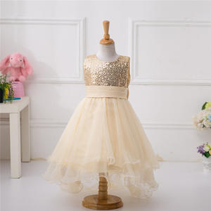 Nuevo Estilo 2017, Vestido de Una Pieza sin Mangas, Vestidos de Fiesta para Niñas - Product Image 6