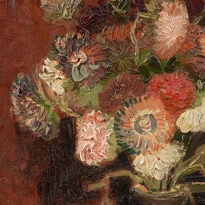 Reproducción a Nivel <span class=keywords><strong>de</strong></span> Colección <span class=keywords><strong>de</strong></span> Museo <span class=keywords><strong>de</strong></span> la Obra 'Asteras Chinas' <span class=keywords><strong>de</strong></span> Vincent Van Gogh, Utilizando Tecnología Digital <span class=keywords><strong>de</strong></span> Alta Definición - Product Image 4