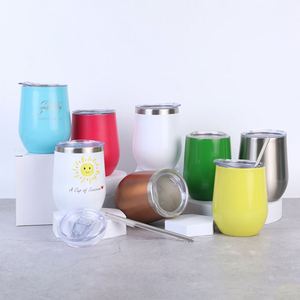 Wholesale Custom Logo Printed Stainless Steel Sublimation <b>Wine</b> Tumblers <b>Gift</b> <b>Set</b> Couples Sublimation <b>Wine</b> Cups - Product Image 1