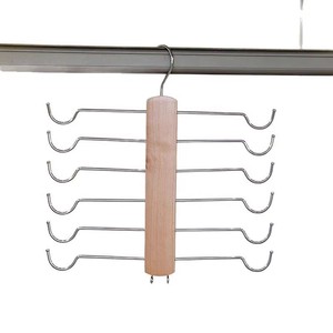 Colgador de ropa multifuncional para sujetadores, camisetas sin mangas, tendedero con múltiples ganchos, organizador colgante, tipo de gancho rectangular - Product Image 5