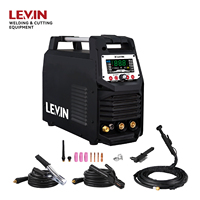 Soldadora Inverter LEVIN EVOTIG 200 IGBT, Soldadura TIG en Frío por Pulsos DC, MMA, HF Lift Arc, VRD, Equipo de Soldadura de Acero Inoxidable, 2T 4T, Certificación CE