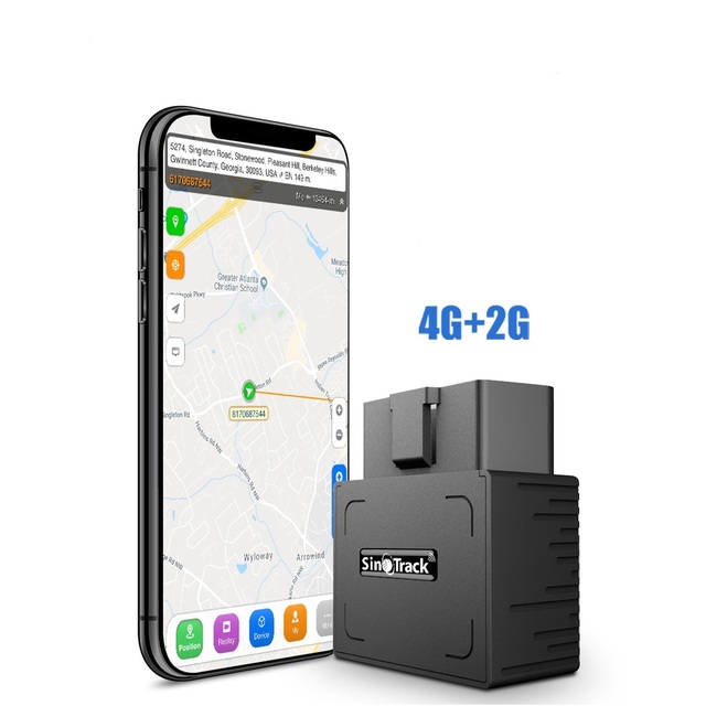 SinoTrack ST-902LA Sim Card OBD2 4G Vehicle Tracking Device Wireless Car OBD 4G GPS Tracker for Venezuela Australia